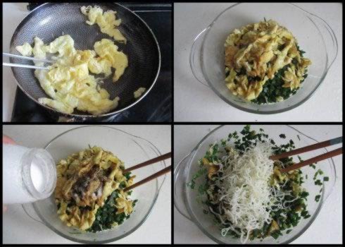 韭菜春卷的做法