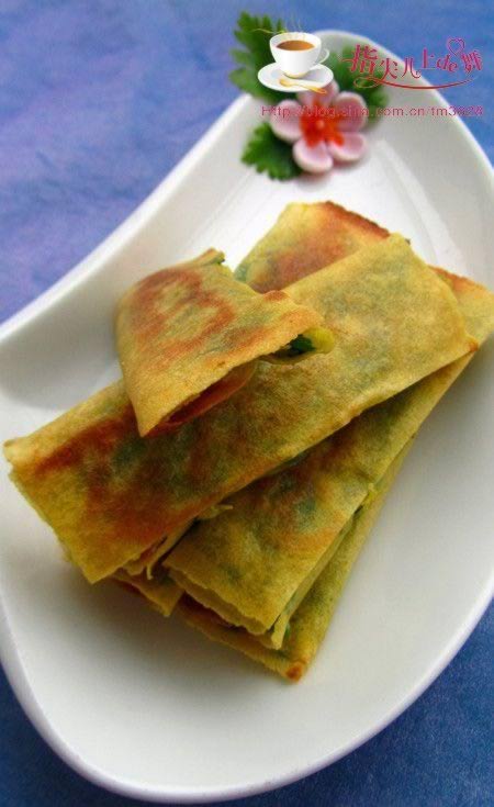 韭菜春卷的做法