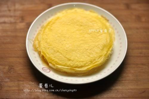 鲜肉蛋卷的做法