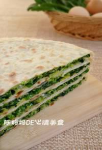 姜汁菠菜饼的做法,怎么做,如何做好吃,图解详细步骤的做法