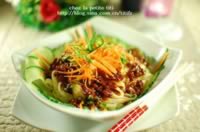 全手工冷面炸酱面的做法,怎么做,如何做好吃,图解详细步骤的做法