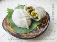 香菇油菜玉米包的做法,怎么做,如何做好吃,图解详细步骤的做法