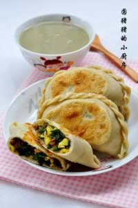 干烙韭菜盒子的做法,怎么做,如何做好吃,图解详细步骤的做法