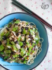 青椒卤面的做法,怎么做,如何做好吃,图解详细步骤的做法