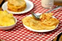 蜂蜜菠萝牛奶松饼的做法,怎么做,如何做好吃,图解详细步骤的做法