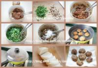 青菜香菇肉堡和玉米杂粮卷的做法 青菜香菇肉堡和玉米杂粮卷的做法