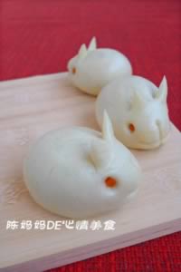 小白兔枣泥包的做法,怎么做,如何做好吃,图解详细步骤的做法