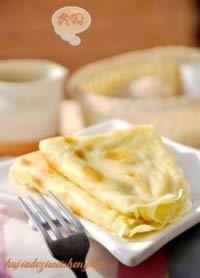 葱花蛋饼早餐的做法,怎么做,如何做好吃,图解详细步骤的做法