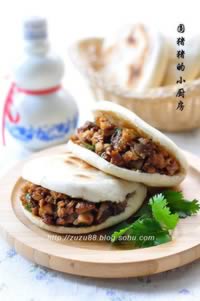 家庭简易版肉夹馍的做法,怎么做,如何做好吃,图解详细步骤的做法