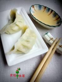 面食早餐韭菜鸡蛋水饺的做法,怎么做,如何做好吃,图解详细步骤的做法