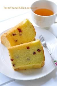 蔓越梅乳酪戚风蛋糕的做法 蔓越梅乳酪戚风蛋糕的做法