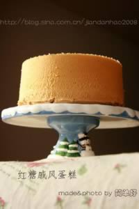 红糖戚风的做法 红糖戚风的做法