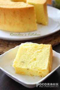 柠檬戚风蛋糕的做法 柠檬戚风蛋糕的做法
