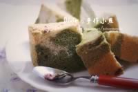 抹茶樱花戚风蛋糕的做法,怎么做,如何做好吃,图解详细步骤的做法