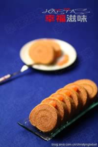 70℃烫面红曲戚风卷的做法 70℃烫面红曲戚风卷的做法