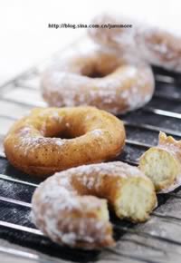 蛋糕早餐甜甜圈的做法,怎么做,如何做好吃,图解详细步骤的做法