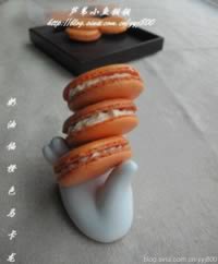 橙色马卡龙的做法 橙色马卡龙的做法