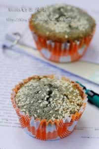 黑芝麻糊蛋糕的做法 黑芝麻糊蛋糕的做法