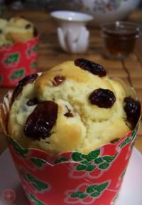 传统早餐蔓越莓麦芬蛋糕的做法,怎么做,如何做好吃,图解详细步骤的做法