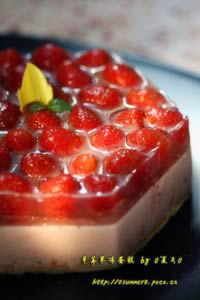 草莓果冻蛋糕的做法 草莓果冻蛋糕的做法