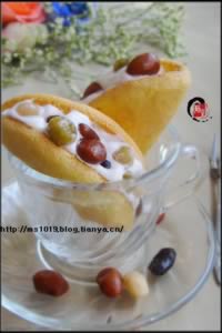 彩贝蜜豆蛋糕的做法,怎么做,如何做好吃,图解详细步骤的做法