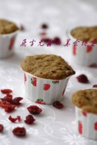 微波炉蔓越莓红糖小蛋糕的做法,怎么做,如何做好吃,图解详细步骤的做法