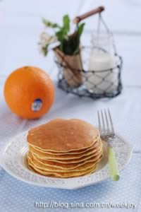 法式早餐香橙煎松饼的做法,怎么做,如何做好吃,图解详细步骤的做法