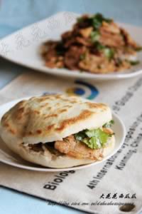 凉拌肉锅盔的做法,怎么做,如何做好吃,图解详细步骤的做法