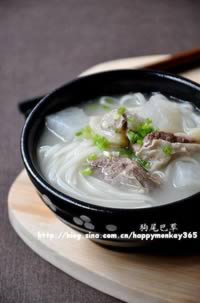 萝卜牛腩汤面的做法,怎么做,如何做好吃,图解详细步骤的做法