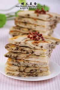 鲜花椒油盐发面饼的做法 鲜花椒油盐发面饼的做法