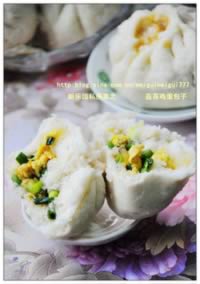 韮苔鸡蛋包子的做法,怎么做,如何做好吃,图解详细步骤的做法