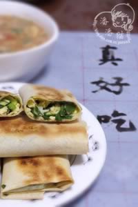 无油版韭菜煎饼盒子的做法 无油版韭菜煎饼盒子的做法