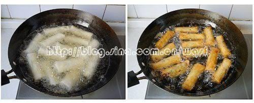 三鲜素春卷的做法