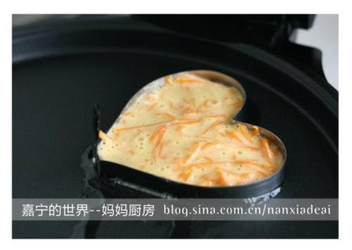 电饼铛鸡蛋南瓜饼的做法