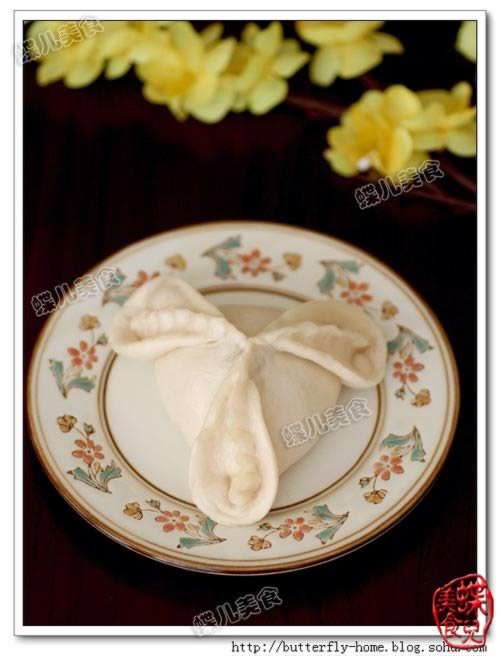 花式三角茴香猪肉包子的做法