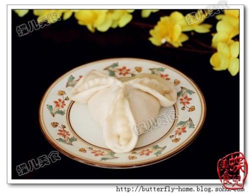 花式三角茴香猪肉包子的做法