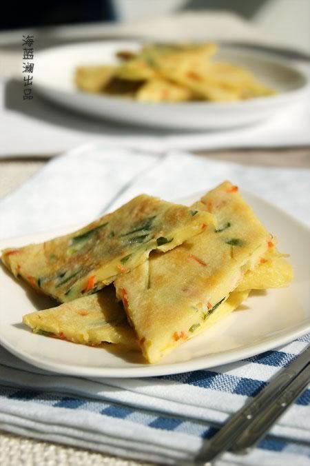 韩式蔬菜煎饼的做法