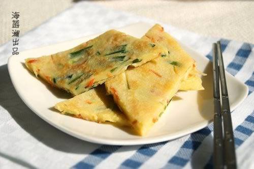 韩式蔬菜煎饼的做法
