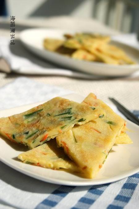韩式蔬菜煎饼的做法
