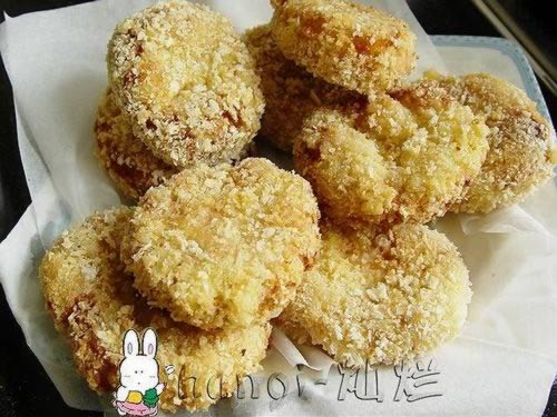 酥炸土豆肉饼的做法