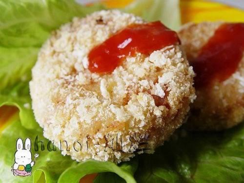 酥炸土豆肉饼的做法