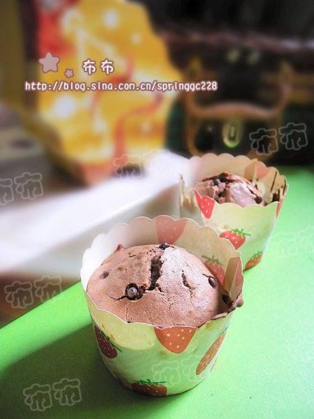 香蕉巧克力纸杯蛋糕的做法