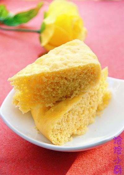 玉米发糕的做法