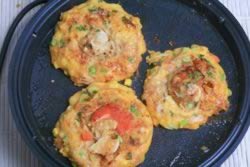 海鲜泡菜贴饼的做法