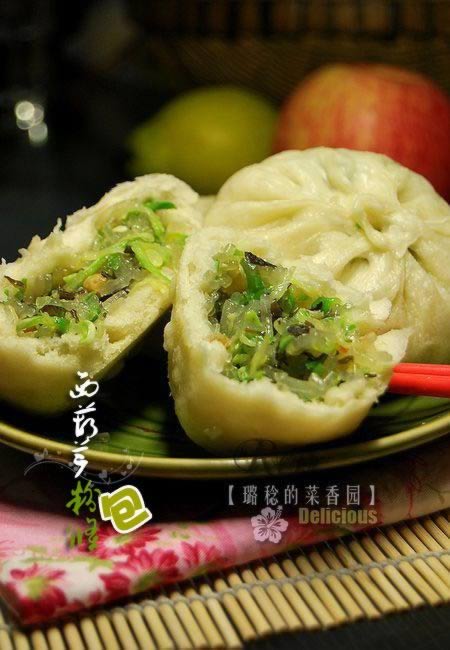 西葫芦粉条海米包的做法