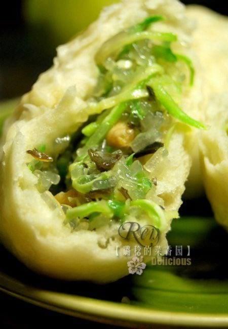 西葫芦粉条海米包的做法