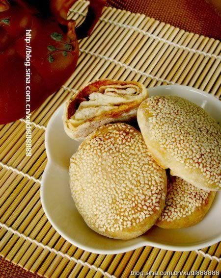 椒盐麻饼的做法