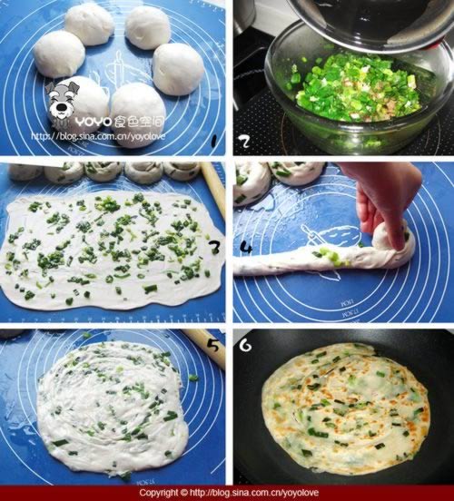 自制葱油饼的做法