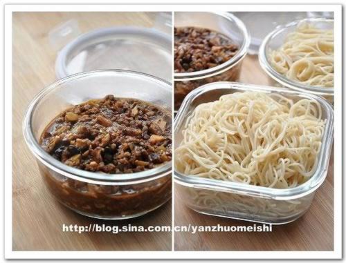 牛肉酱拌面的做法