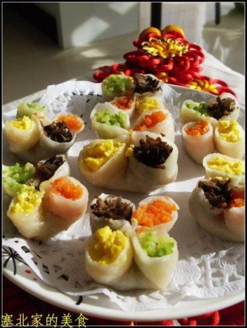 四喜蒸饺的做法